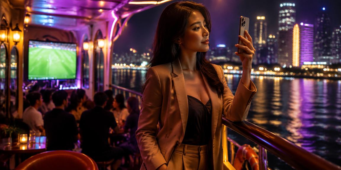 Người xem bóng đá Hà Nội thư giãn trong quán cà phê và đặt cược trực tuyến có trách nhiệm