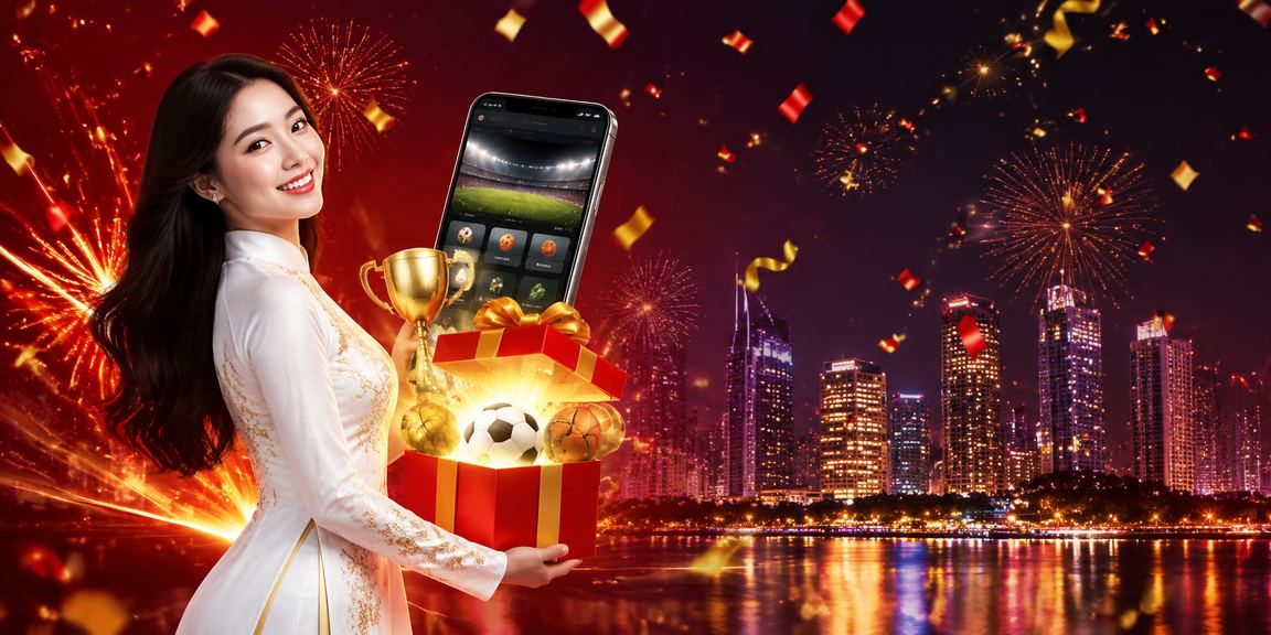 Người dùng Hà Nội mặc áo dài theo dõi cá cược thể thao và đăng nhập tài khoản trực tuyến